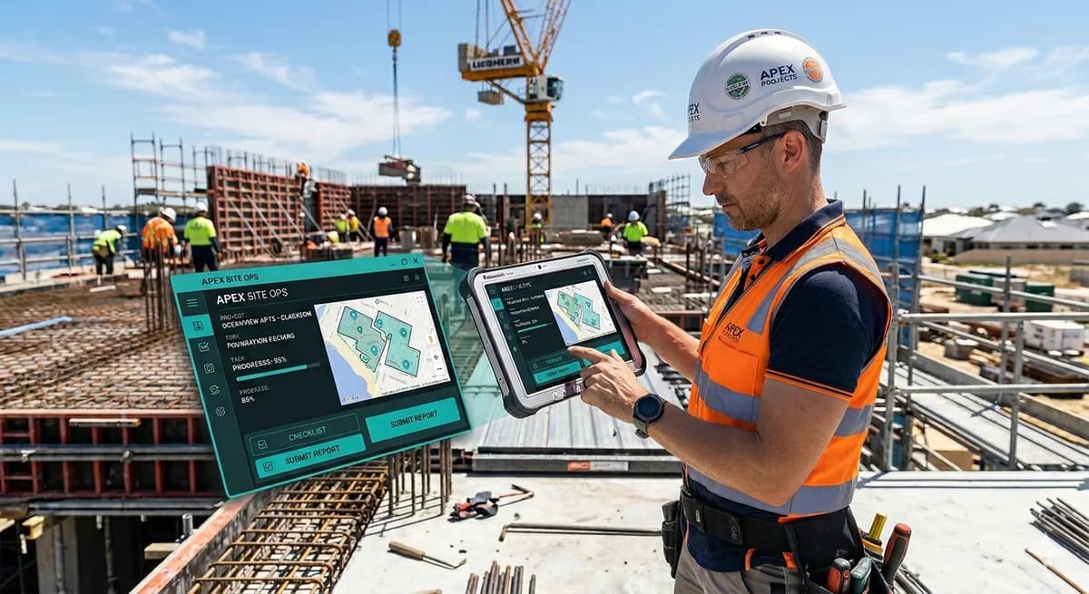 Site surveying application